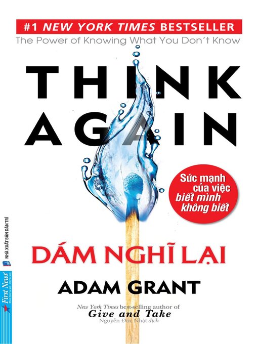 Title details for Dám Nghĩ Lại by Adam Grant - Available